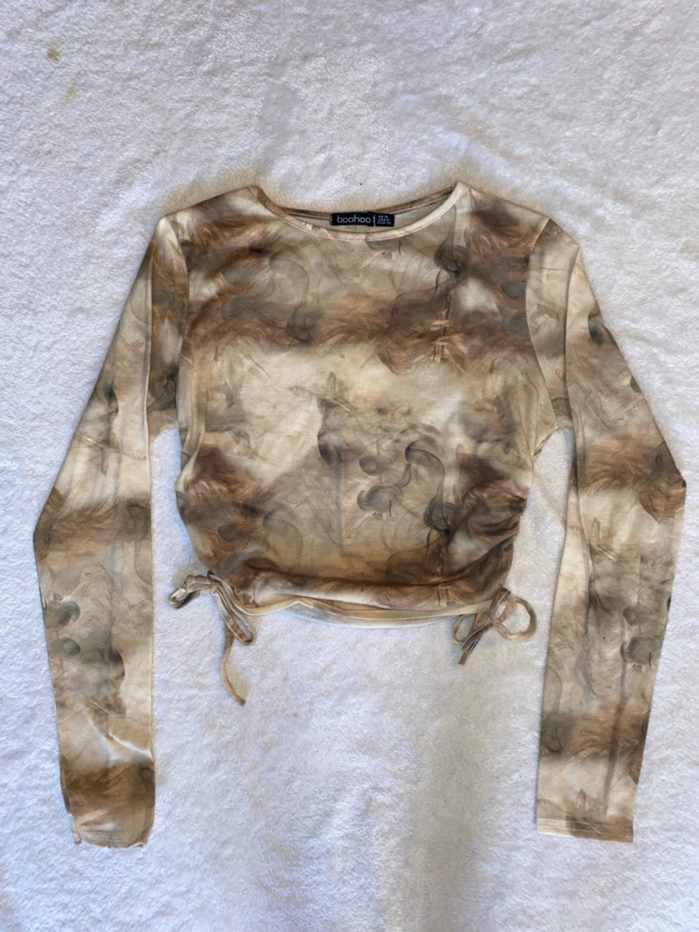 beige cropped smokey shirt (10)
